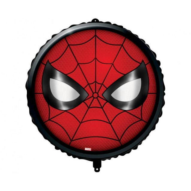 Fóliový balón tvár Spiderman, 45cm